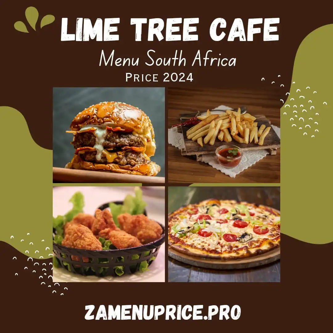 Lime Tree Cafe Menu South Africa Price 2024