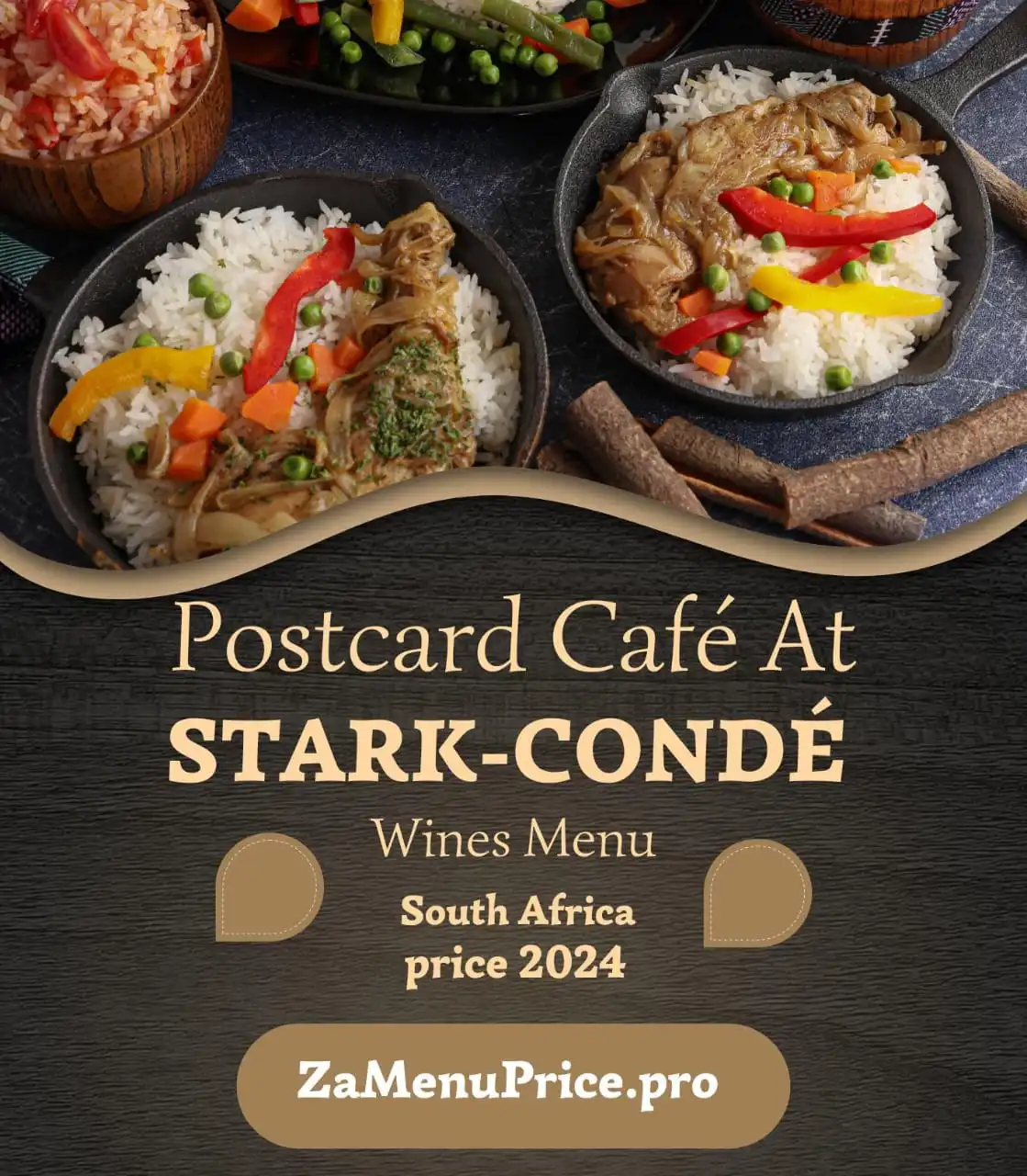 Postcard Café At Stark-Condé Wines Menu South Africa Price 2024